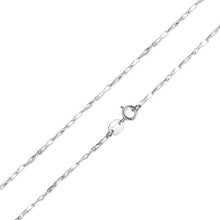Load image into Gallery viewer, Silver Lobster Clasp Adjustable Necklace Chain Fashion