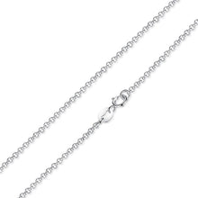 Load image into Gallery viewer, Silver Lobster Clasp Adjustable Necklace Chain Fashion