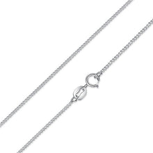 Load image into Gallery viewer, Silver Lobster Clasp Adjustable Necklace Chain Fashion